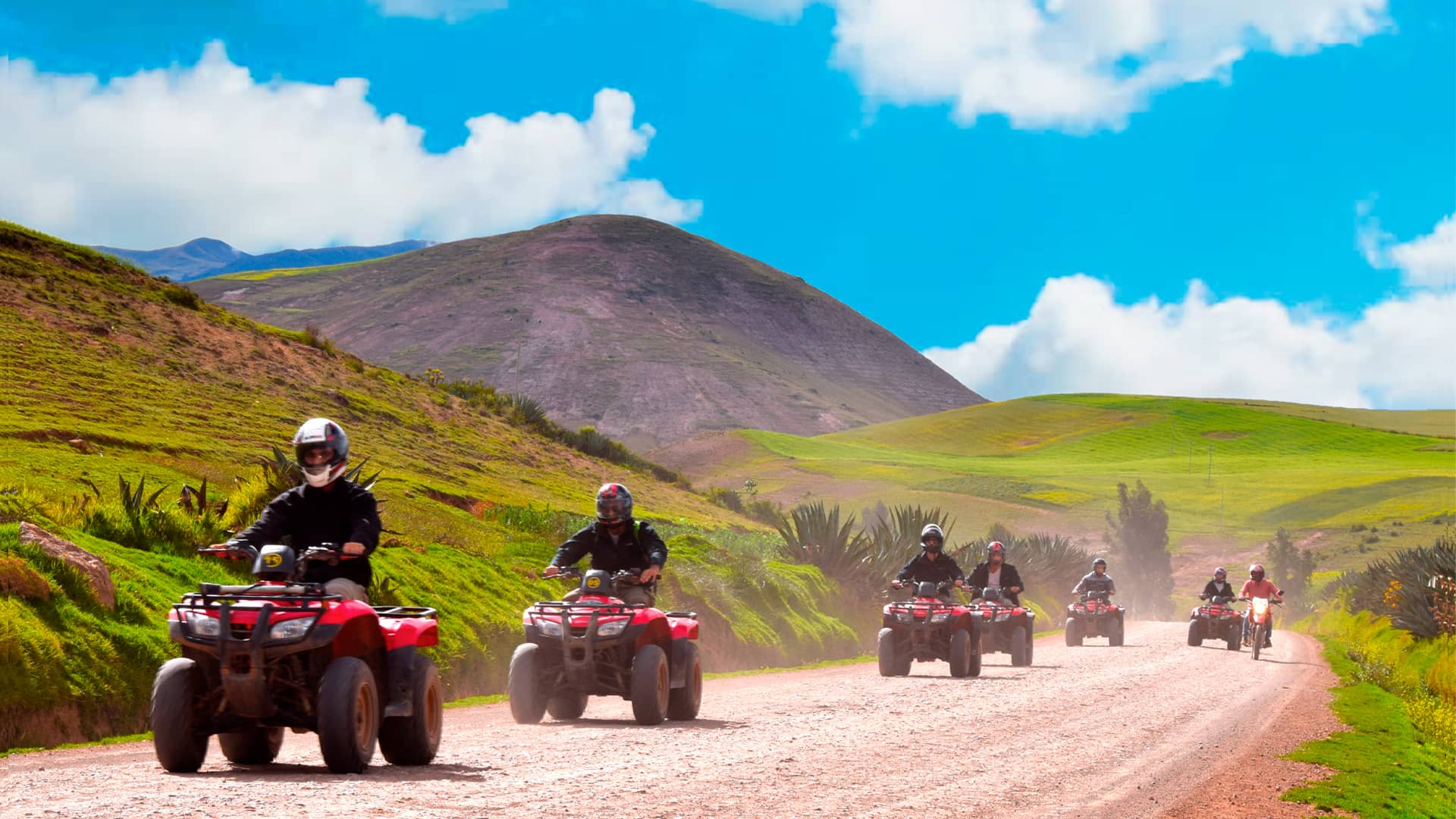 Cuatrimotos en Maras Moray